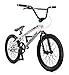 Mongoose Title Elite Pro XL BMX Race Bike for Advanced Riders, Featuring Professional-Grade 6061 Tectonic T1 Biaxial Hydroformed and Butted Aluminum Frame with 20-Inch Wheels, Whitethumb 1