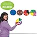 EAI Education Jumbo Magnetic QuietShape Foam Fraction Circles: Numbered - Set of 51
