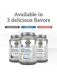 Garden Of Life Sport - Proteína orgánica de base vegetal – BCAA Amino ácido, proteína en polvo,...