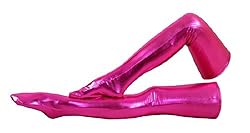 Seeksmile Unisex Shiny Metallic Spandex Skintight