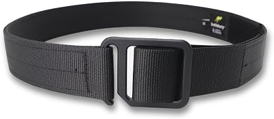Holstery Modbelt Modular EDC Tool Belt 1.75 Inch MIL-SPEC Nylon Black XL