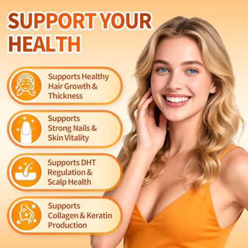 VivoNu Pumpkin Seed Oil with Saw Palmetto Capsules | 300 Count| 33 in 1 Vitamin C D3 B12 E A, Castor, Zinc, Biotin, Iron, Peppermint | Hair Growth & DHT Blocker for Women Men