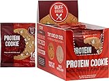 Buff Bake High Protein Cookie, Peanut Butter, 16 Grams of Protein, 2.8-ounce Cookies (Pack of 12) (White Chocolate)