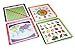 Educational Mealtime Plates for Kids, Set of 4 Unique Designs; Fun and Colorful Sturdy Melamine Plates for Children of All Ages; BPA Free