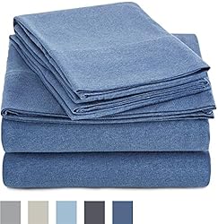 Amazon Basics Cotton Jersey 3-Piece Bed Sheet