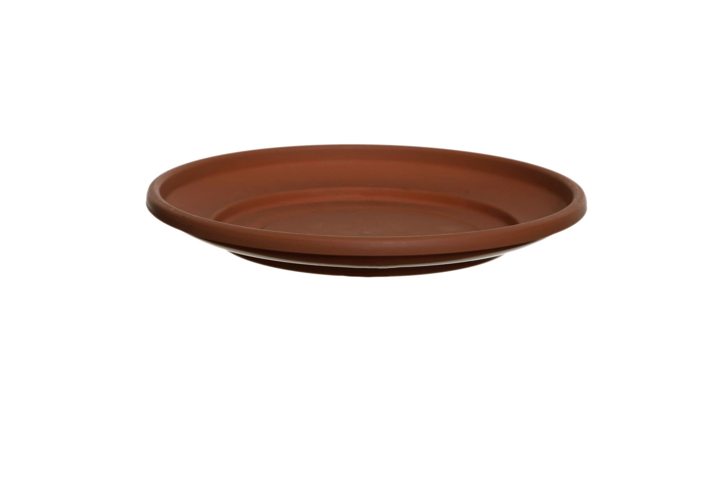 Whitefurze G02086 27cm Venetian Saucer for Round Planter - Terracotta โ image 1