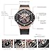 Carrie Hughes Men's Automatic Mechanical Watch LeatherCarrie Hughes Men's Steampunk Skeleton Automatic Mechanical Watch Gifts (CH285)