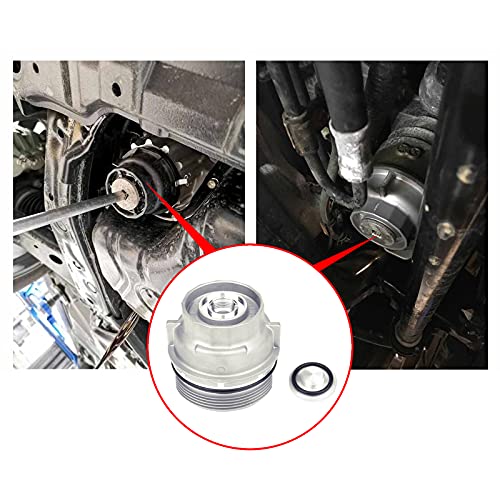 SEEBOO Oil Filter Housing Cap Assembly (Aluminum) , Compatible with
