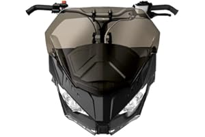 Ski-Doo Low Windshield Dark Smoke for Neo, REV Gen4, 13" Height, 860202472