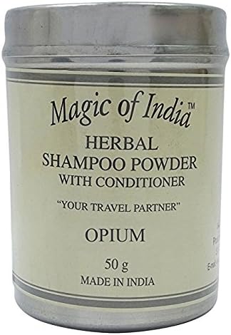 Magic of India Fragrance Sampoo Herbal Powder with Conditioner - Select Fragrance
