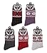 EBMORE Wool Socks for Women Hiking Thermal Warm Winter Thick Boot Cozy Crew Comfy Work Socks for Ladies Stocking Stuffers Gift 5 Pairs(Snowflake)