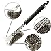 Alago Grill Brush and Scraper - 18 Inches 3 in 1 Clean Stainless Steel Barbecue Brush with Triple Head Scrubber and Cleaner,Perfect Grill Accessories Gift for All Barbecue Lovers