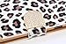 BlueAurora™ LG Leon C40 H320 LG Power L22c LG Tribute 2 Ls665 LG Risio Luxury Leopard Pattern Design Spot Diamond Wallet Phone Case with Credit Card Pouch Magnetic Flip & BlueAurora Stylus Pen
