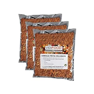 Krokant Gebakken Ui – 3kg – Heerlijk en Kant-en-klaar – Laat elk gerecht dat je kookt natuurlijk beter smaken