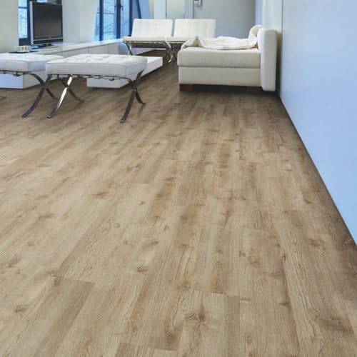 Woodclick Luxury Click Vinyl Flooring Wood Effect LVT Oak Planks- Penrose (Sample)