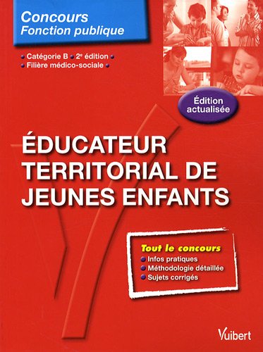 Educateur territorial de jeunes enfants by (Paperback)