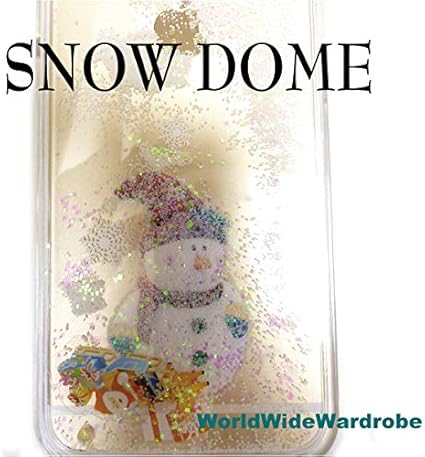 Amazon Co Jp スマホケース 雪だるまサンタが動く スノードーム クリアー 透明 ジャケットケース液体 Ipsnwdm1 Iphone5 5s A 家電 カメラ