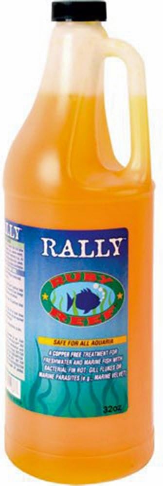 Ruby Reef Rally Aquarium Water Treatment, 32-Ounce