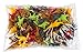 Meklines Dinosaur Party Favors Set - Pack of 72 Assorted Style Mini Dinosaurs & Plastic Shrubbery for Kids - Bulk Dinosaur Toys Ideal for Birthday Parties, Exhibits & Displays.