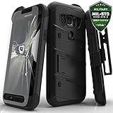 Samsung Galaxy S7 Active Case, Zizo [Bolt Series] w/ [Galaxy S7 Active Screen Protector] Kickstand [12 ft. Military Grade Drop Tested] Holster - G891