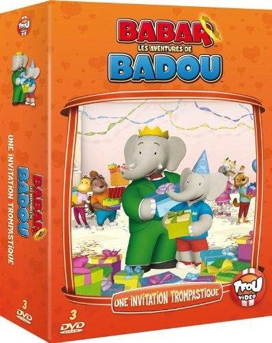Babar - Les Aventures De Badou - Une Invitation Trompastique - 3 Dvd - Pack