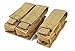 Tactical Pistol Mag Pouch (Triple (2+1) - Tan)