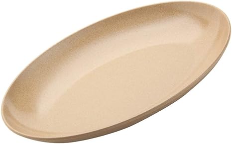 Amazon プレート天然rice殻材料防カビ抗菌食器サラダプレートフルーツスナックプレート Jiaduobaosen Size L 弁当箱 オンライン通販