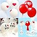Kadron LED Light Up Balloons Blinking Party Balloons– Fill able with Helium, Air-for Birthday,Wedding,and all Parties--27pcs+20m Ribbons Free