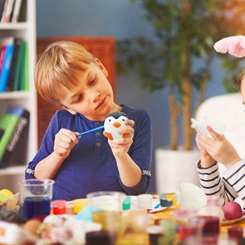 LovesTown Squishy Making Kit, 5 PCS DIY Squishies Ocean Animal Squishies Slow Rising Jumbo Animal Paint Your Own Squishies for Birthday Gifts