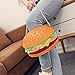 Easydeal Novelty Crossbody Bags Shoulder Bags Handbag for Woman (Hamburger)