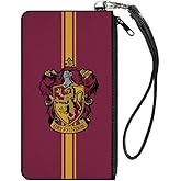 Buckle-Down Buckle-Down Zip Wallet Harry Potter Large Accessory, Harry Potter, 8" x 5"