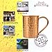100% Solid Moscow Mule Copper Mugs Set of 2 - Authentic Copper Hammered Cups 16 Oz + FREE Wooden Coasters and Gift Box - Perfect For Ice Cold Mules, Beer, FOOD SAFE