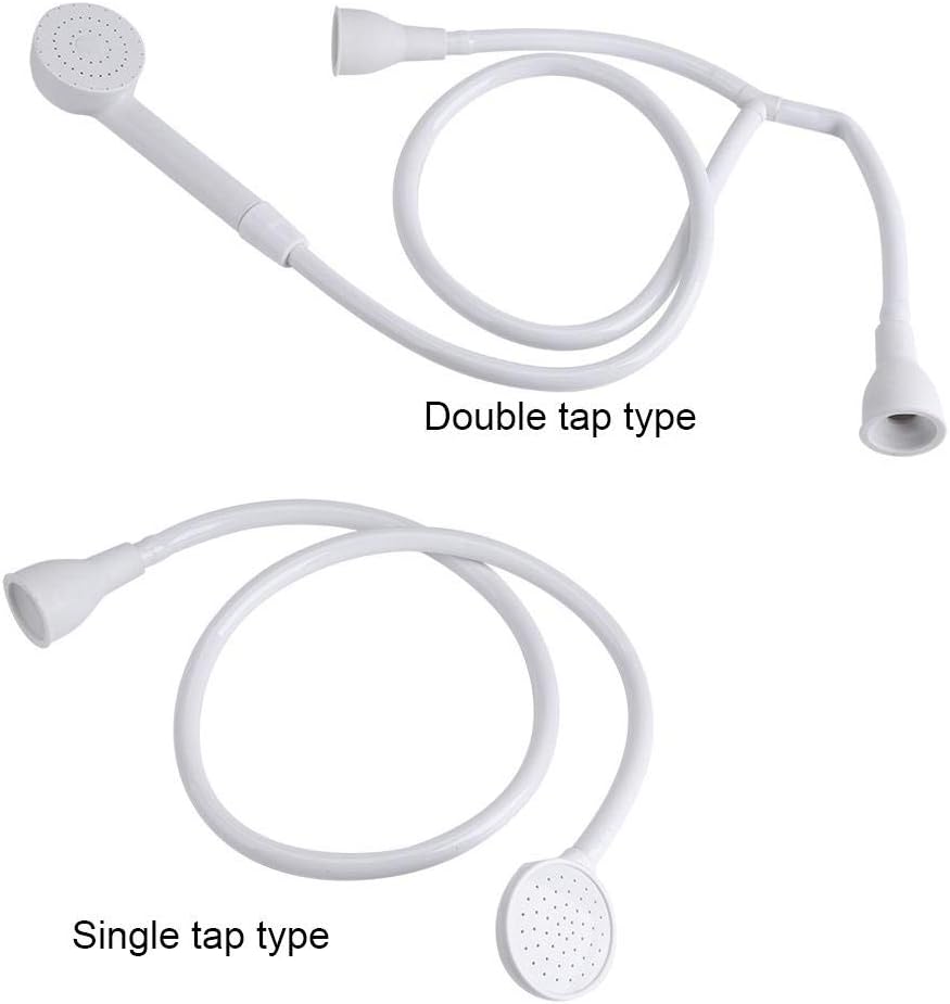 Tissting Universal Pet Shower Sprayer, Handheld Bidet Spray Hose Bathing Tub Sink Faucet Attachment for Dog Cat Pet (single head) - Image 3