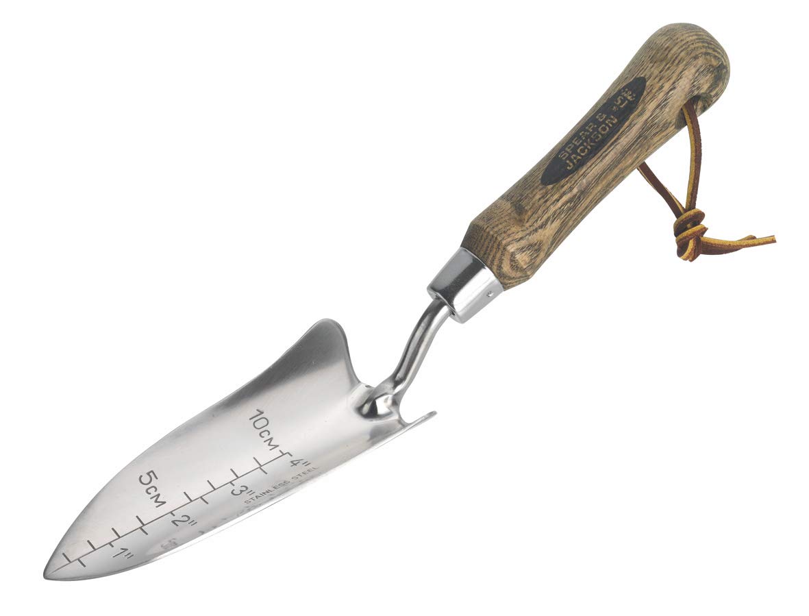 Spear & Jackson 5080TT Traditional Stainless Steel Transplanting Trowel — image 1