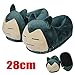Pokemon Snorlax Stuffed Plush Heel Cover Slipper Home Decoration Adult Shoes by cista home