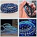 Charging Cables,AoLiPlus 6FT Visible Flowing EL Light LED Charging Cords Sync Data Cord Compatible with Phone 7/7 Plus/ 6/6 Plus/ 6s/ 6s Plus /5/5s/SE Pad/Pod and More 1.8M - Blue