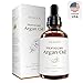 AsaVea 100% Pure Organic Moroccan Argan Oil Thermal hair protectant, USDA Certified Organic for Hair, Skin, beard & Nails Made in USA (2 fl. oz.)