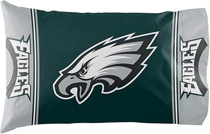 Amazon Com Philadelphia Eagles Nfl Pillow Case 20 X 30