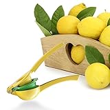 Top Rated ACLUXS Premium Quality Metal Lemon Lime Squeezer - Manual Citrus Press Juicer