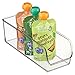 iDesign Linus Plastic Fridge and Freezer Storage Organizer Bin, Container for Food, Drinks, Snacks, Produce Organization, BPA-Free, 11