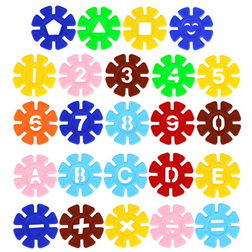 500 Piece Interlocking Building Blocks Toys, Creative and Educational STEM Construction Flakes Toys for Kids - Thumbnail 2
