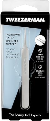 Tweezerman Ingrown Hair Splinter Tweezer Professional Stainless Steel Precision view 6