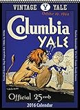 Yale Bulldogs 2016 Vintage Football Calendar by 