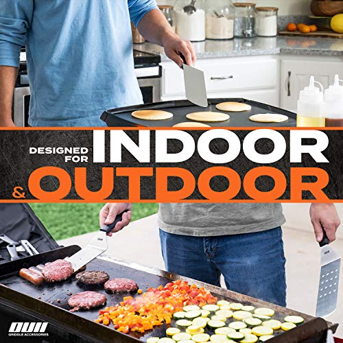 OUII Flat Top Griddle Accessories Set for Blackstone and Camp Chef