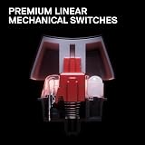 SteelSeries Apex 7 Mechanical Keyboard OLED Display Red Switch German QWERTZ view 5