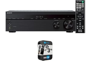 Sony STRDH590 5.2 Multi-Channel 4k HDR AV Receiver with Bluetooth Bundle with 3 YR CPS Enhanced Protection Pack