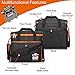 BABYLTRL Dog Travel Bag - Airline Approved Pet Food Carrier Bag for Dogs - Includes 1 Pet Travel Tote, 2 Dog Food Containers, 2 Collapsible Dog Bowls