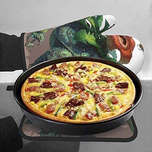 Xiaoxian Pokemon 64 Hittebestendige keukenovenhandschoenen, ovenhandschoenen en potdekselhandschoenen, veilig om te… - Image 8