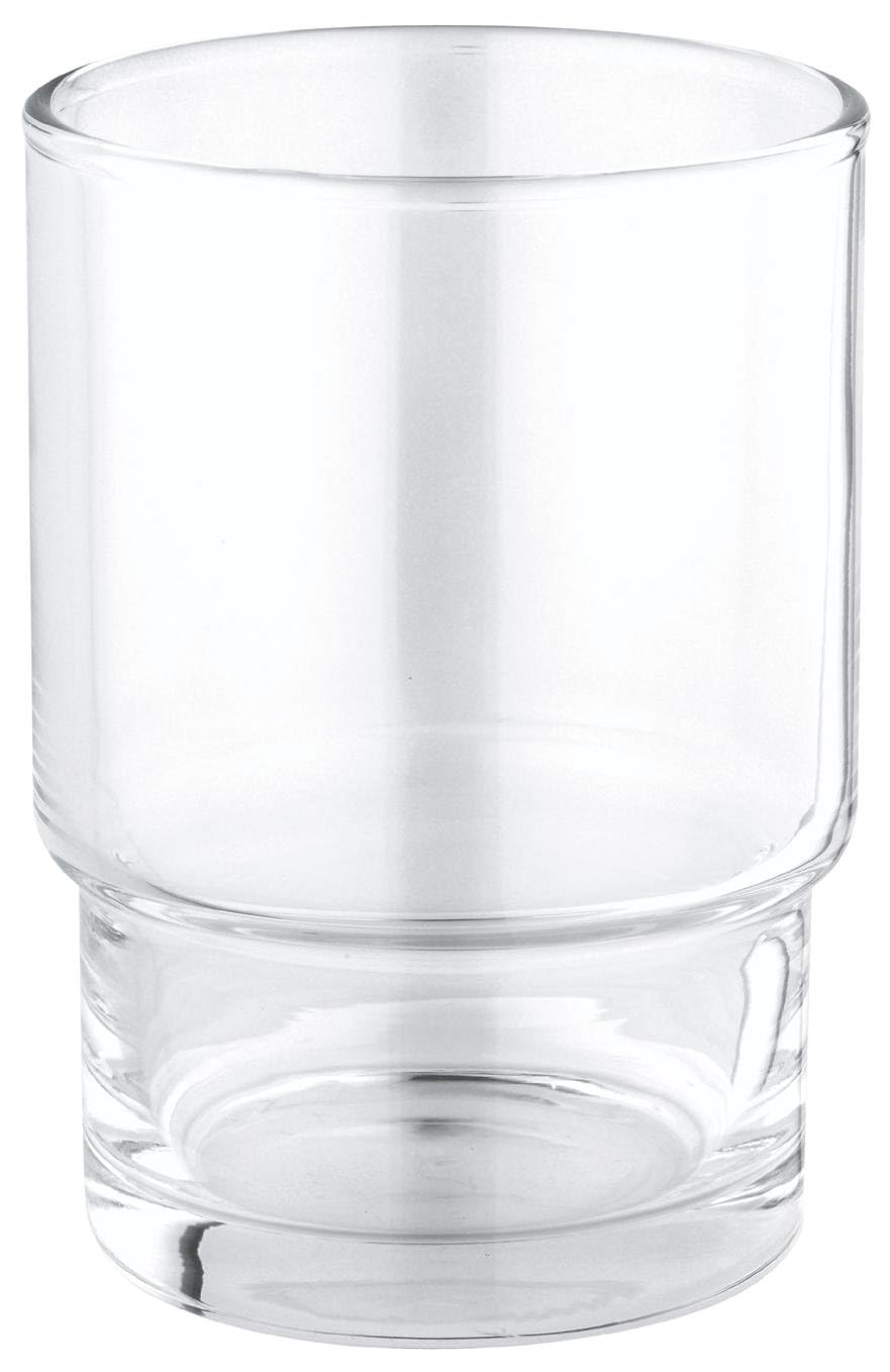 GROHE Start Spare Crystal Glass for Cube QuickFix Holders, Size 95 x 66 mm, 41184000