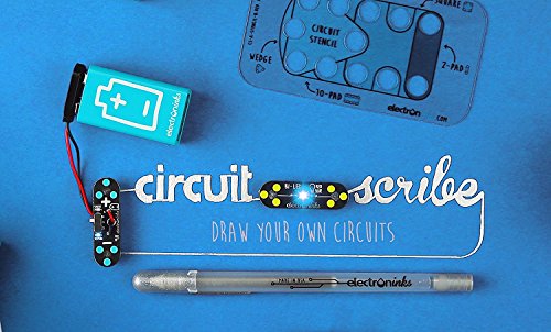 Circuit Scribe Basic Kit - Includes Conductive Silver Ink Pen, and Everything You Need to Learn, Explore, and Create Your Own Circuits and Switches!